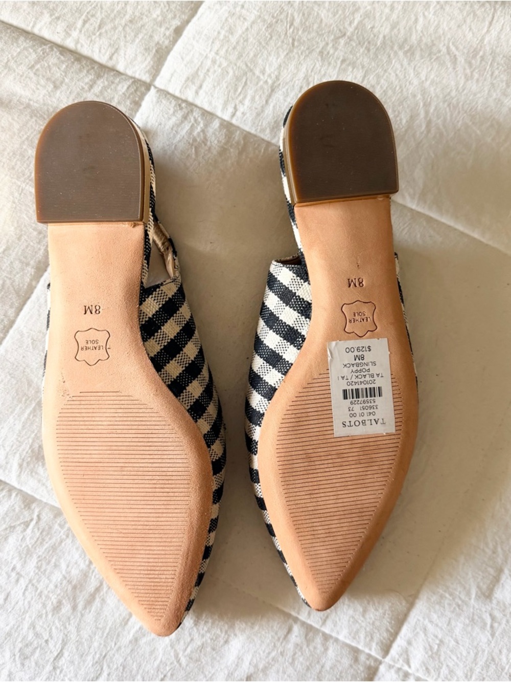 Talbots Poppy Pointed Toe Slingbacks - Picture 6 of 8